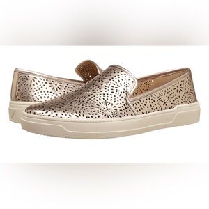 Via Spiga Gavra Slip-On Fashion Sneaker Rose Gold Women’s Size 9.5